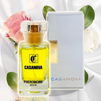 Pheromone, thu hút người khác giới, cám dỗ, nước hoa nam nữ yêu thích, Casanova White Grace Eau de Parfum, Unisex 40ml