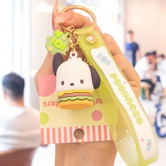 Móc khóa hình Sanrio Snack-Pochacco