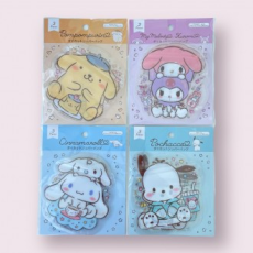 Túi dây kéo Sanrio Design Die Cut 3P Túi dây kéo Sanrio