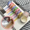 Bộ băng giấy Polkku Dakku Pastel Băng keo mùa xuân Dakku Masking Tape Mate