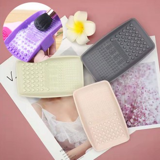 Serendi Brush Wash Pad Bàn chải silicone Washboard Cleaner