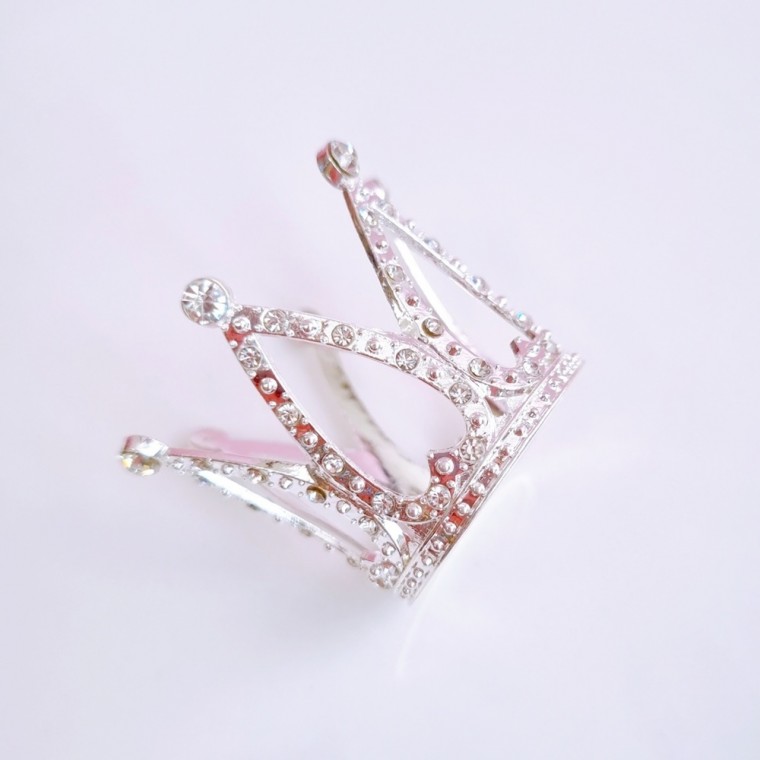 Mini Tiara S Crown Topper Bánh Trang Trí Đám Cưới Đạo Cụ 12P