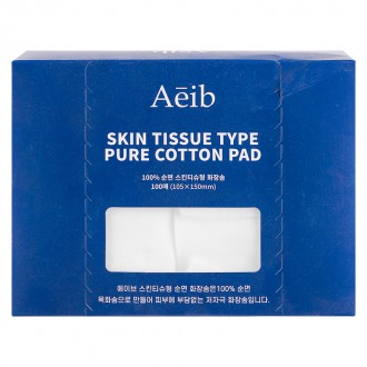 Bông tẩy trang dạng bông nguyên chất Abe Skin 100 tờ (722137)