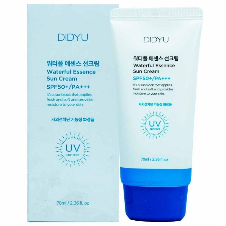 Kem chống nắng Diju Waterful Essence 70ml SPF50+PA+