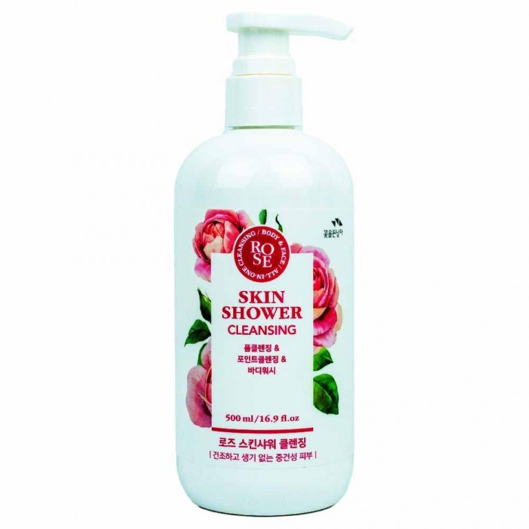 Sữa tắm Man With Flowers Rose Skin 500ml