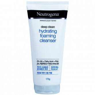 Sữa Rửa Mặt Tạo Bọt Dưỡng Ẩm Neutrogena Deep Clean 175g