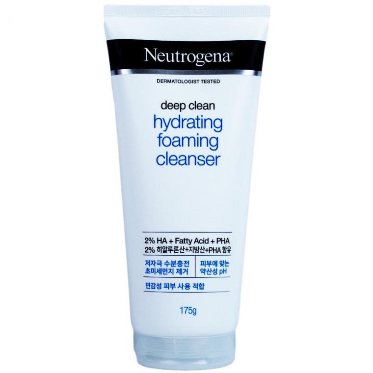 Sữa Rửa Mặt Tạo Bọt Dưỡng Ẩm Neutrogena Deep Clean 175g