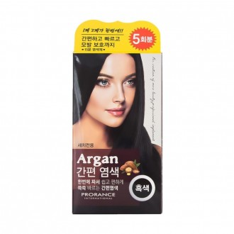 Prorance argan nhuộm đơn giản, 5 mẻ đen