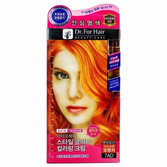 Kem nhuộm màu Doctor for Hair Style Clinic 7AO-Apricot Orange (2387)