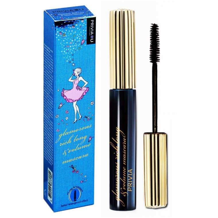 Privia Glamorous Rich Long & Mascara dày 7ml