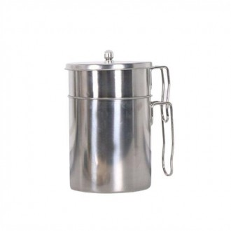 Thùng rác thực phẩm inox kết hợp tay cầm nắp 1,3L