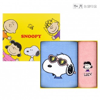 Khăn tắm Songwol Khăn tắm biển Snoopy Bộ quà tặng khăn tắm khách sạn