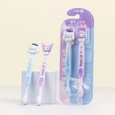 Bàn chải đánh răng Kuromi Cinnamoroll Easy Grip 2P (dành cho trẻ sơ sinh) - 5EA