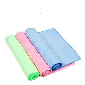 Khăn thể thao microfiber họa tiết vương miện 20X100cm