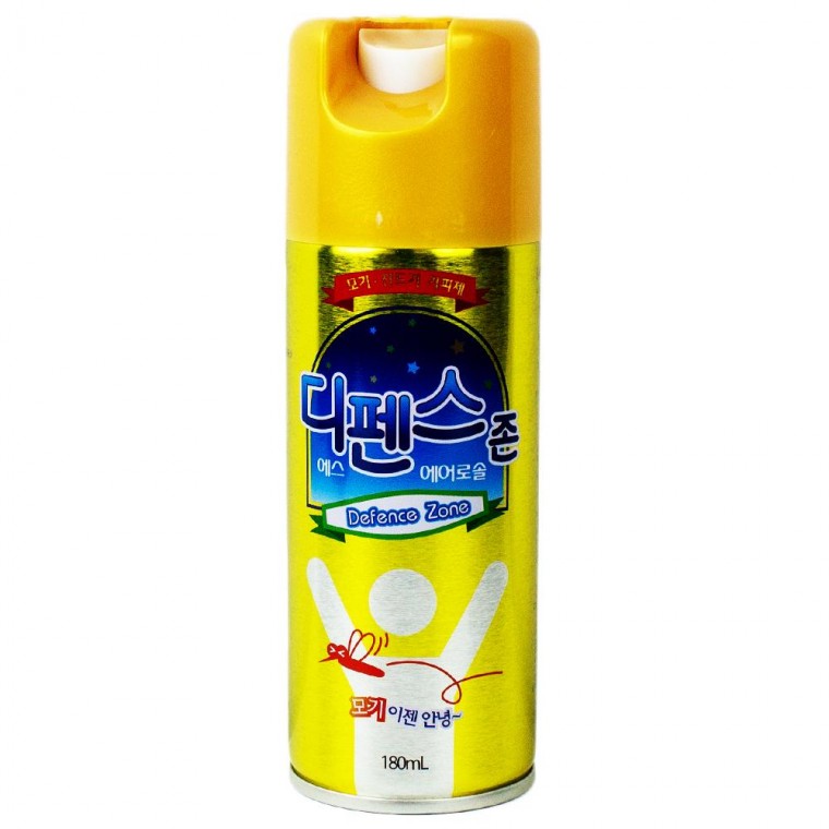 Thuốc chống muỗi Defense S Aerosol (Không mùi) 180ml