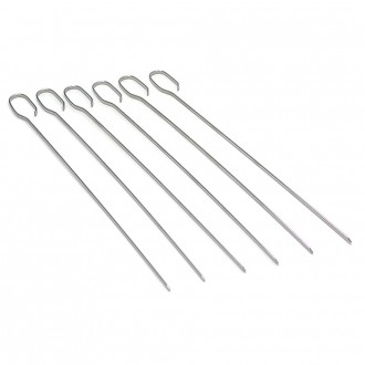 Que xiên inox IKEA GRILLTIDER 30cm 6P