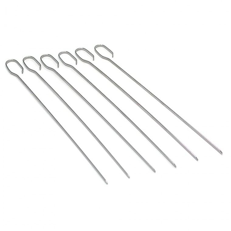 Que xiên inox IKEA GRILLTIDER 30cm 6P