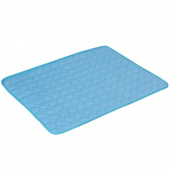 Lưới Pet Cool Mat Cool Pad Giường thoáng khí màu xanh 2 XL Cool Pad Dog Cool Cat Cool