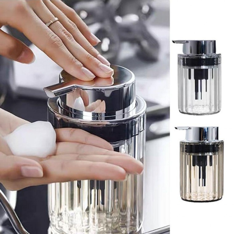 Hộp Đựng Xốp Bình Rỗng 300ML Rửa Tay Chất Tẩy Rửa Đổ Lại Bơm Du Lịch Chai Di Động Dầu Gội Cho Nhà Bếp