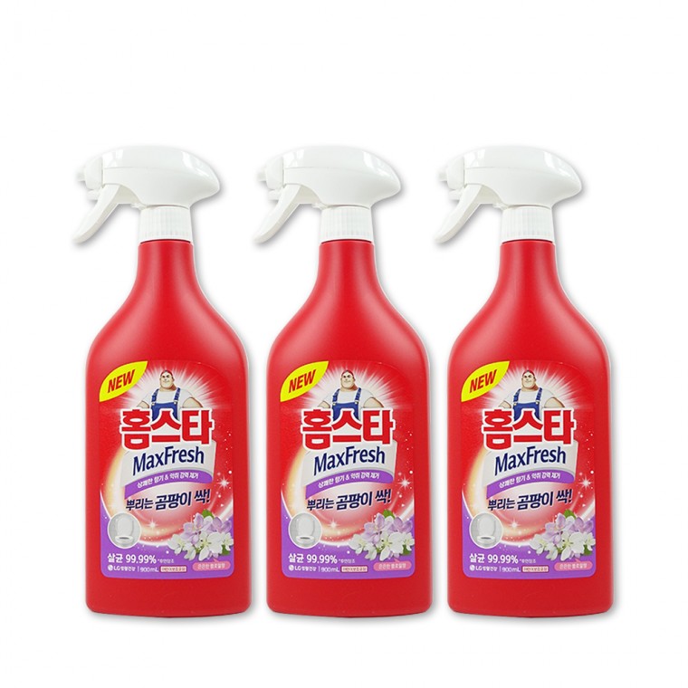 Homestar Max Fresh Spray Mold Buds (Sản phẩm chính 900ml) - 3 loại nấm mốc Sữa rửa mặt khử mùi gia dụng & chăm sóc sức khỏe LG Sữa rửa mặt phòng tắm Lax