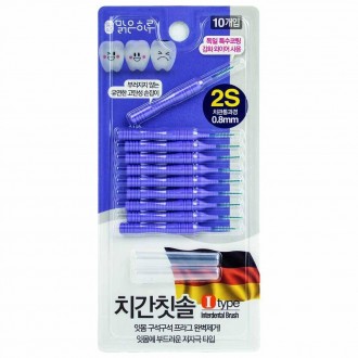 Bàn Chải Kẽ Răng Clear Day I Type 10 Miếng 2S (0.8mm)