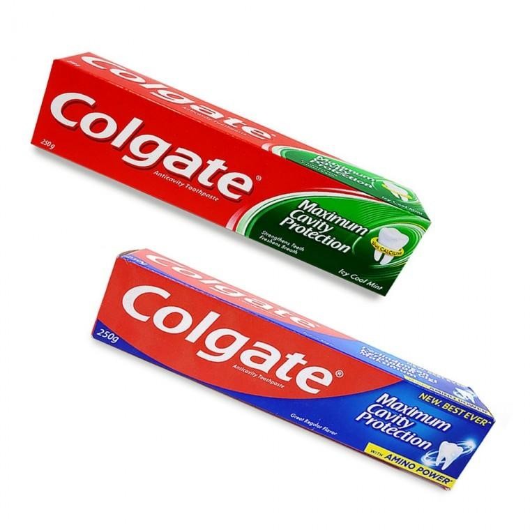 DS Colgate Kem đánh răng Fluoride Kem đánh răng IC Cool Mint Hương vị thông thường tuyệt vời