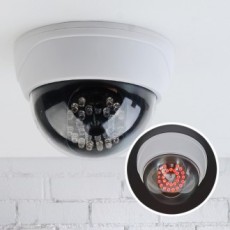 LED dome loại camera quan sát giả mô hình camera giám sát camera loại vòm camera an ninh mẫu camera quan sát camera quan sát giám sát an ninh