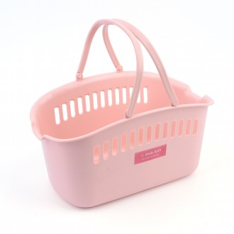 Smile Bath Bath Basket Túi tắm Giỏ nhựa Giỏ phòng tắm Đồ dùng tắm lưu trữ