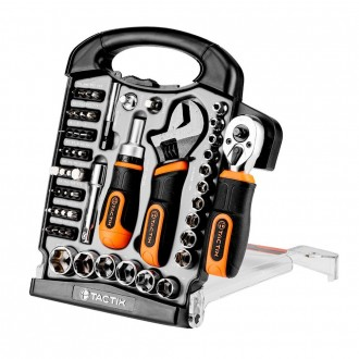 Bộ công cụ cờ lê Tactic 900154 Vox Ratchet 55P