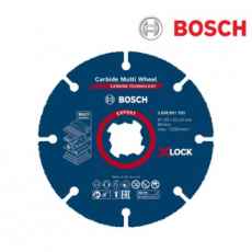 Đá cắt cacbit nhiều lưỡi X-LOCK của Bosch Lưỡi mài X-LOCK 5 inch