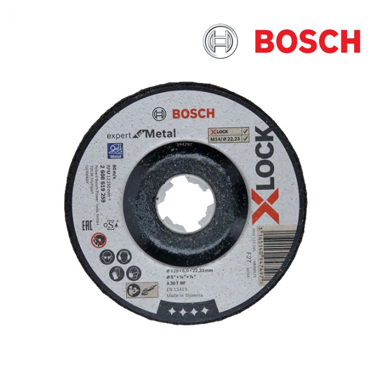 Đá mài Bosch X-LOCK Lưỡi mài X-LOCK 5 inch