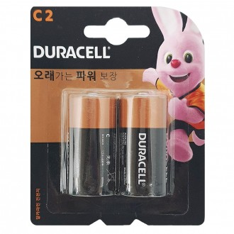 Pin Duracell kiềm LR14 (CM 1.5V) Pin C2 không chứa thủy ngân