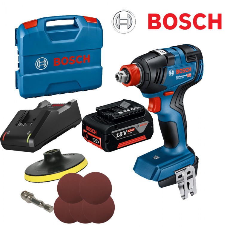 Máy khoan cầm tay dùng pin Bosch gdx18v 5.0AH