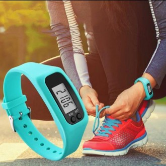 Pedometer Đồng hồ đeo tay Khoảng cách di chuyển Vòng đeo tay Pedometer