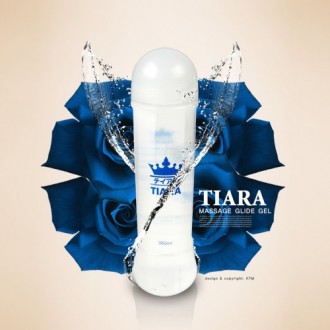 Tiara Glide Gel 360ml Love Gel Gel dành cho người lớn Cực khoái Giảm béo cơ thể Hương thơm hòa tan trong nước Gel massage