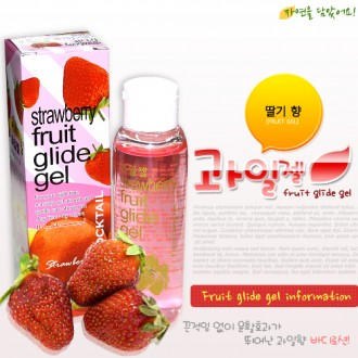 Gel trái cây dâu tây 100ml Gel tình yêu Gel dành cho người lớn Cực khoái giảm béo cơ thể Hương thơm hòa tan trong nước Gel massage