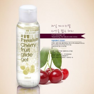 Gel trái cây anh đào 100ml Gel tình yêu dành cho người lớn Gel cực khoái Giảm béo cơ thể Hương thơm hòa tan trong nước Gel massage