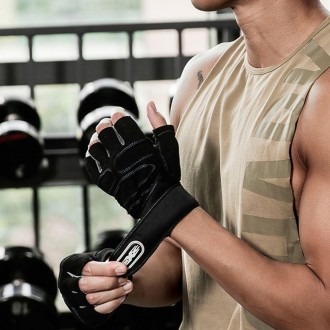 Bảo vệ cổ tay, chống cằm, găng tay tập gym, bảo vệ tay khi tập luyện, thanh tạ