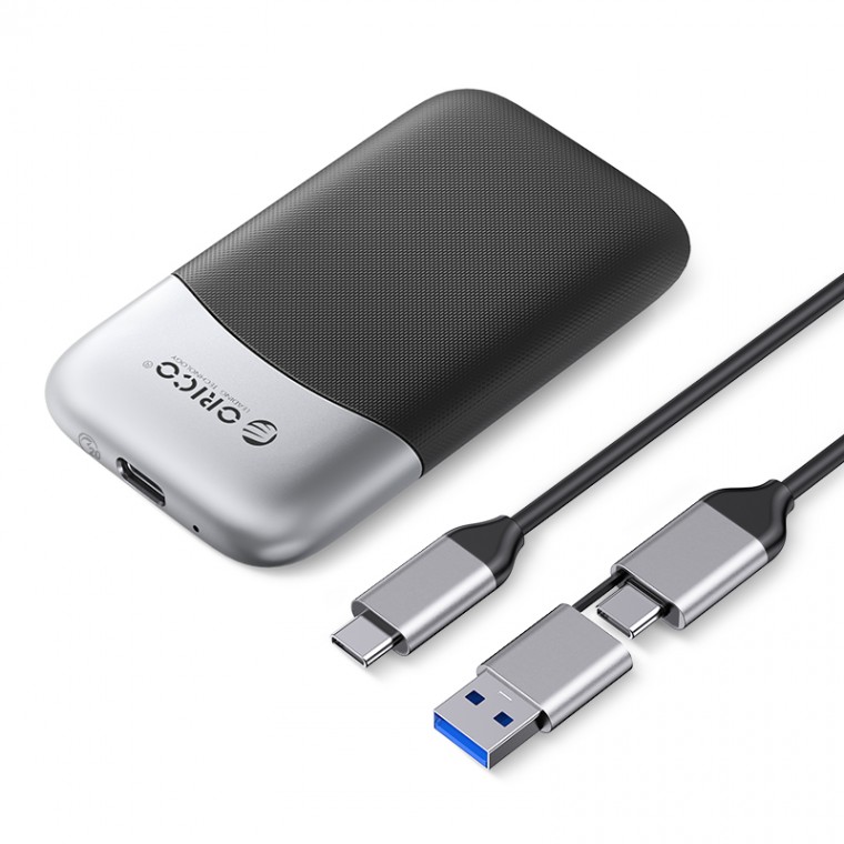 Thiết bị lưu trữ ngoài PSSD di động Orico M20 1TB hỗ trợ USB3.2 GEN2X2 lên đến 20Gbps