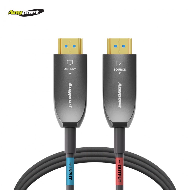 [Anyport] Cáp quang cao cấp HDMI 2.1 8K AOC EDID YUV4 4 4 hỗ trợ AOC100A 100M