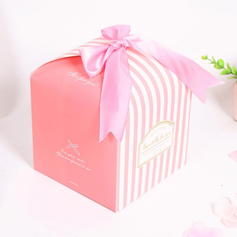 Bộ Hộp Quà Ruy Băng Sweet Ribbon 10P (Hồng)