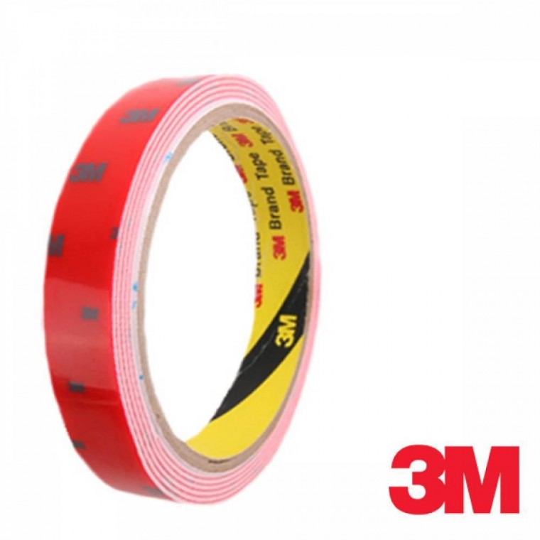 Băng Keo 2 Mặt Ô Tô 3M Trắng 15mm x 1.5M