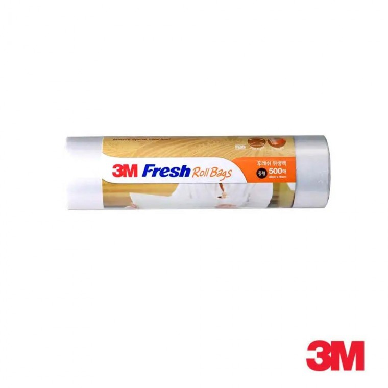 Túi vệ sinh Fresh Rollback 3M cỡ vừa 500 tờ 25x35cm