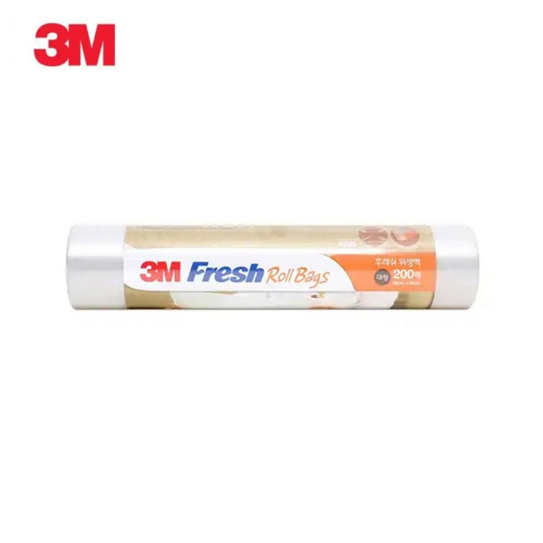 Túi cuộn vệ sinh Fresh 3M Túi lớn 200 tờ 30x40cm