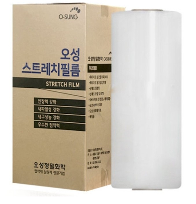 Phim căng Ohsung 30T*500*1100m (1 cái) Quấn tự động cho máy