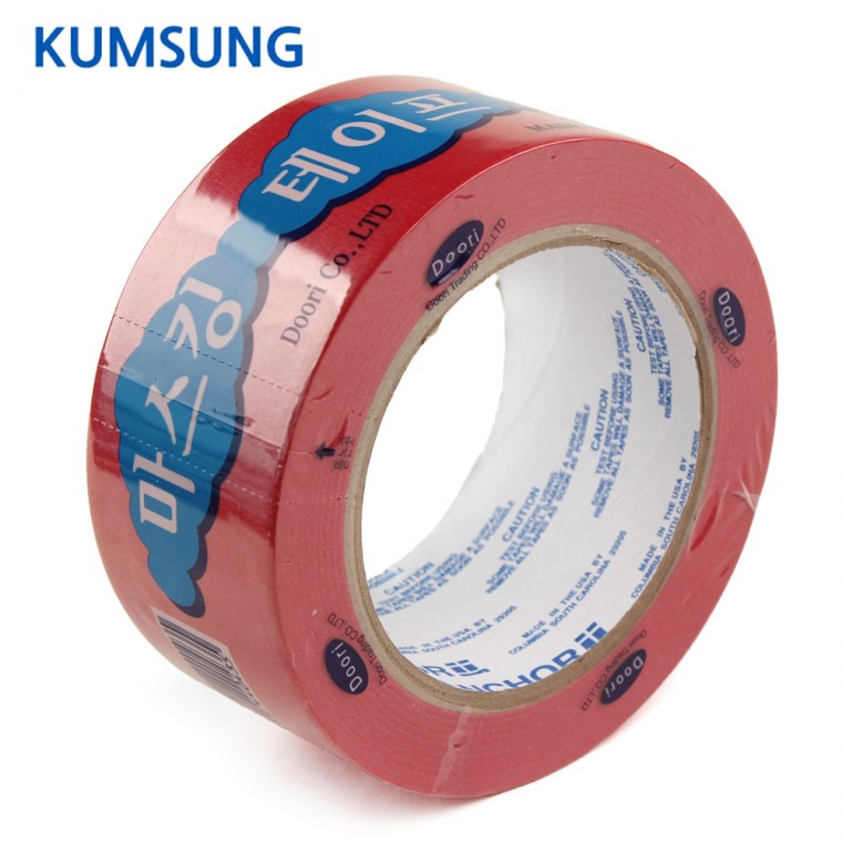 Băng keo che mặt nhập khẩu Venus 40m (rộng 50mm) (màu đỏ)