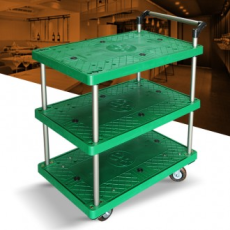 Kệ đựng đồ đa năng bằng nhựa P cart 3 tầng