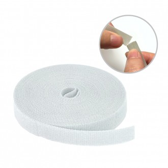 Dễ dàng cắt tay Cắt băng Velcro trắng 1,2x500cm 5M 1p