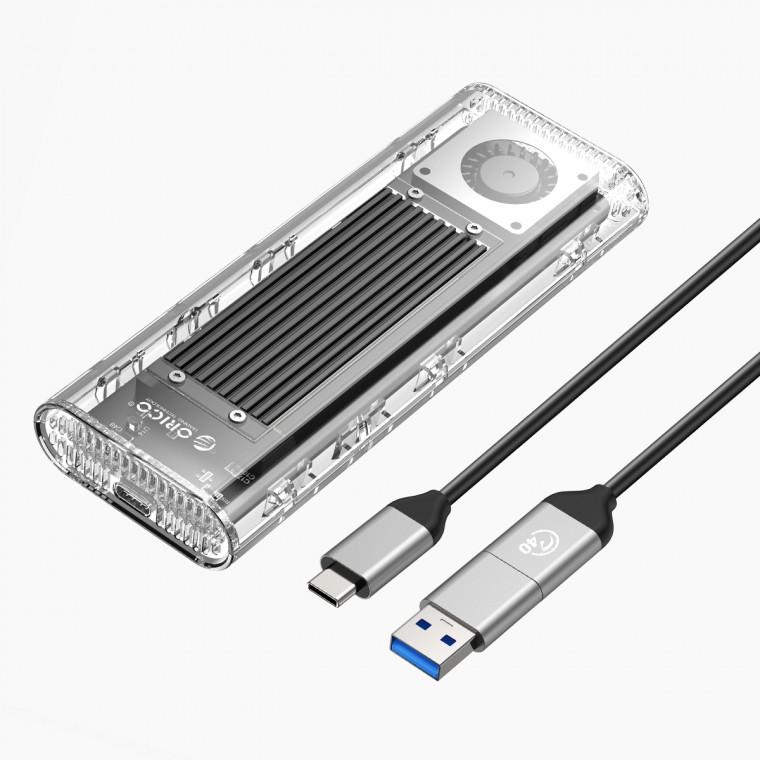 Orico M.2 NVMe chỉ 40Gbps USB4.0 Thunderbolt 4 hỗ trợ bộ làm mát loại C tích hợp TCM2-U4