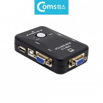 Bộ chia điều khiển KVM USB 2 thành 1 cho 2 PC thành một